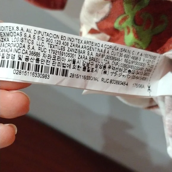 Zara Linen Blend Resort Set Printed Wide Leg Pants XL Tunic Dress M/L Boho - Picture 9 of 17